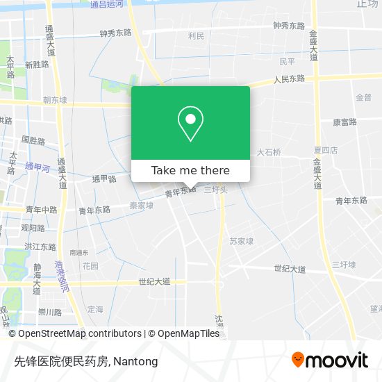 先锋医院便民药房 map