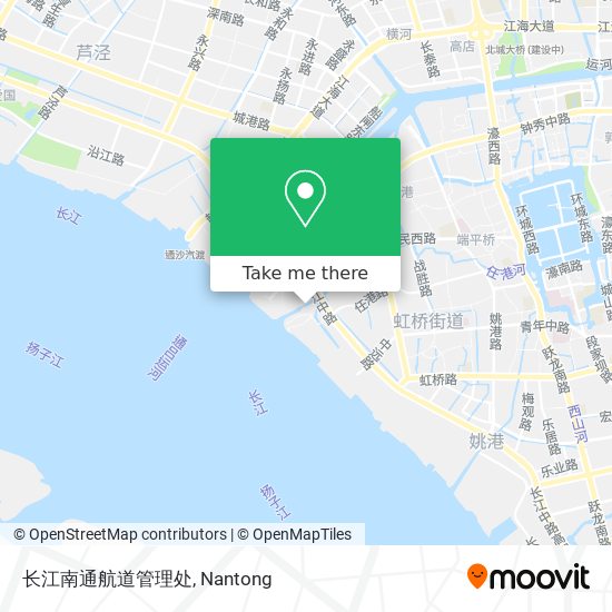长江南通航道管理处 map