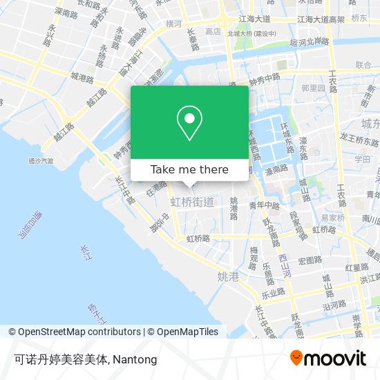 可诺丹婷美容美体 map