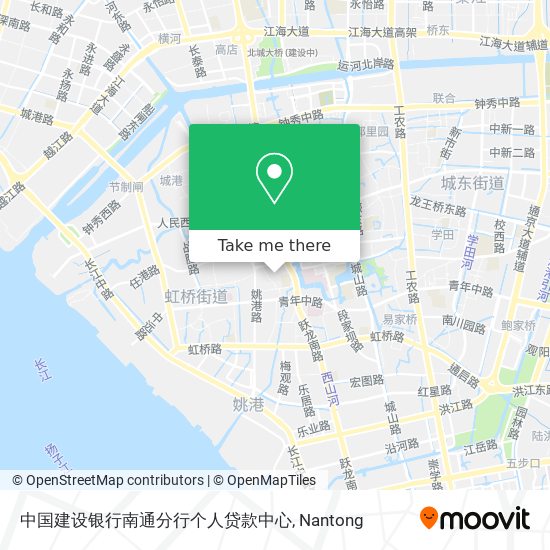 中国建设银行南通分行个人贷款中心 map