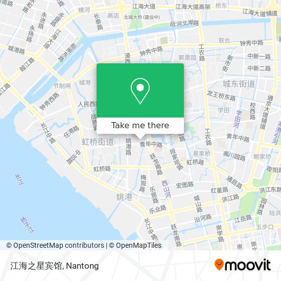 江海之星宾馆 map