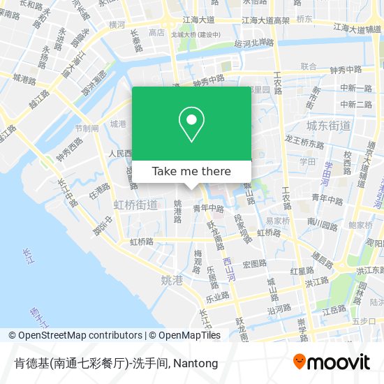肯德基(南通七彩餐厅)-洗手间 map