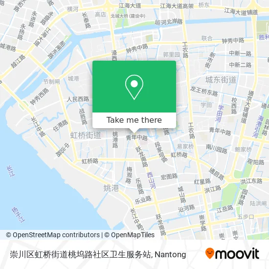 崇川区虹桥街道桃坞路社区卫生服务站 map