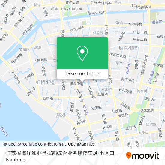 江苏省海洋渔业指挥部综合业务楼停车场-出入口 map