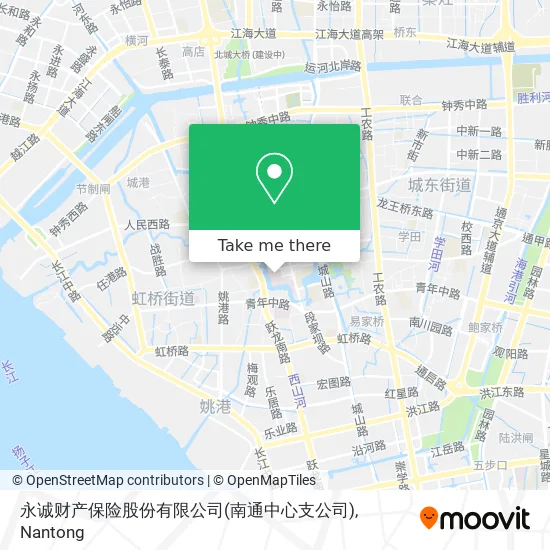 永诚财产保险股份有限公司(南通中心支公司) map