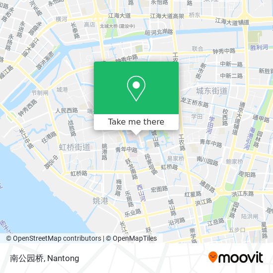 南公园桥 map
