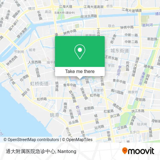 通大附属医院急诊中心 map