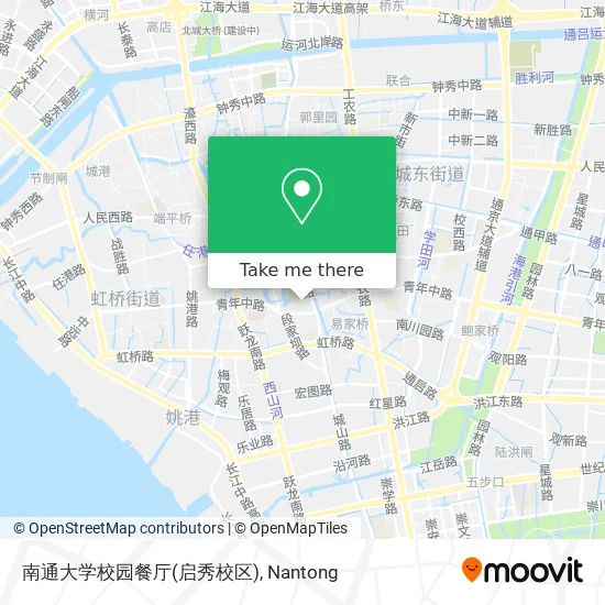 南通大学校园餐厅(启秀校区) map