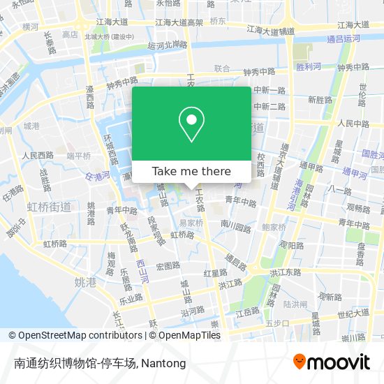 南通纺织博物馆-停车场 map
