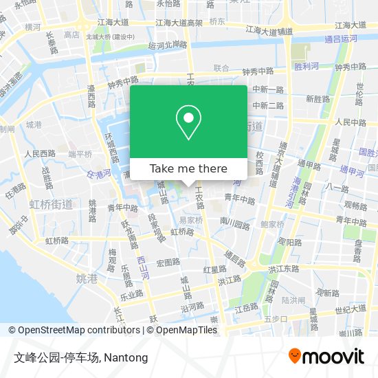 文峰公园-停车场 map