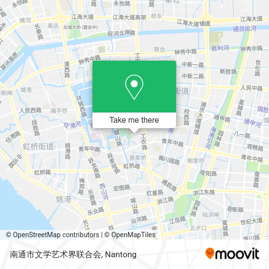 南通市文学艺术界联合会 map