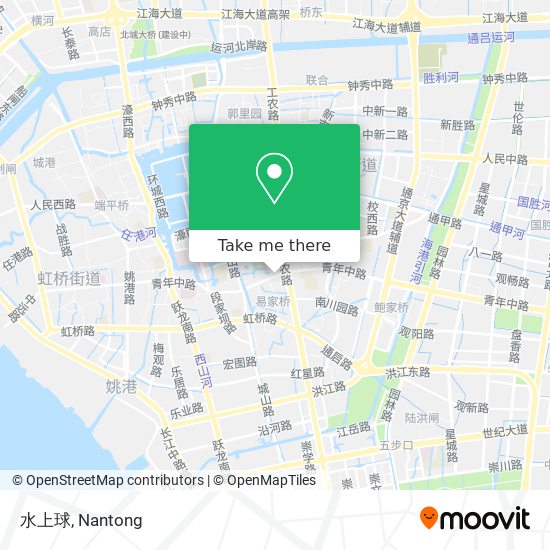 水上球 map
