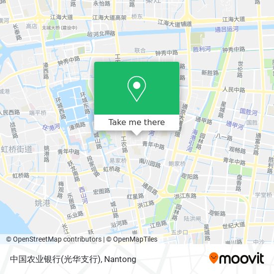 中国农业银行(光华支行) map