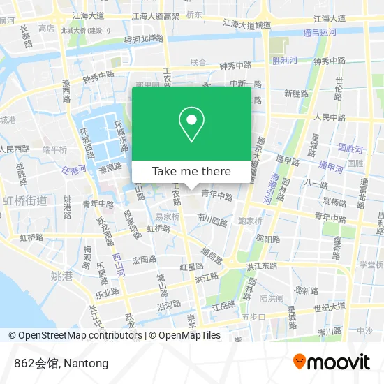 862会馆 map