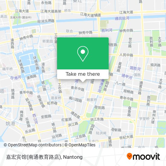 嘉宏宾馆(南通教育路店) map