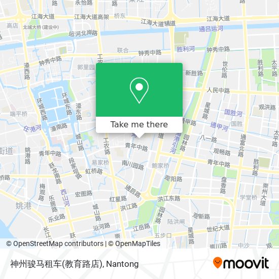 神州骏马租车(教育路店) map