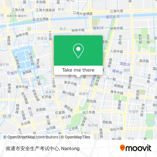 南通市安全生产考试中心 map