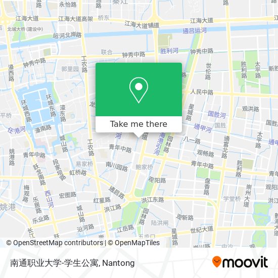 南通职业大学-学生公寓 map
