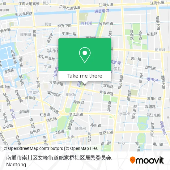 南通市崇川区文峰街道鲍家桥社区居民委员会 map