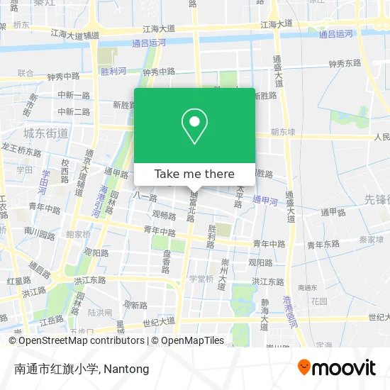 南通市红旗小学 map