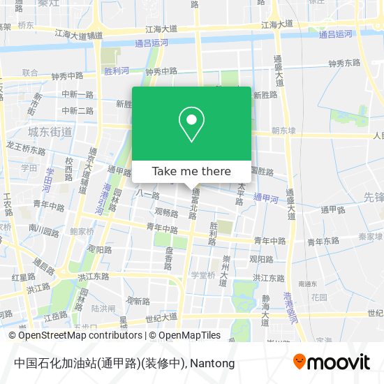 中国石化加油站(通甲路)(装修中) map