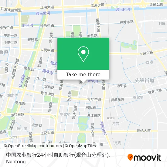 中国农业银行24小时自助银行(观音山分理处) map