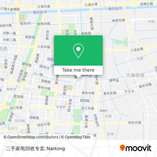 二手家电回收专卖 map