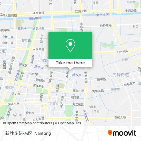 新胜花苑-东区 map