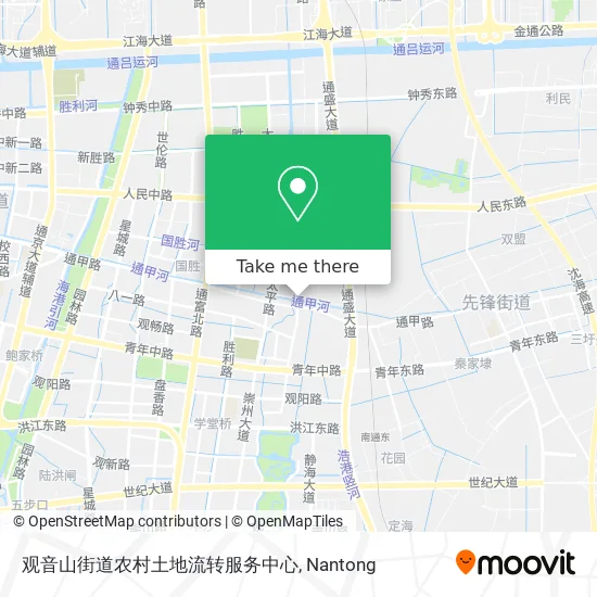 观音山街道农村土地流转服务中心 map
