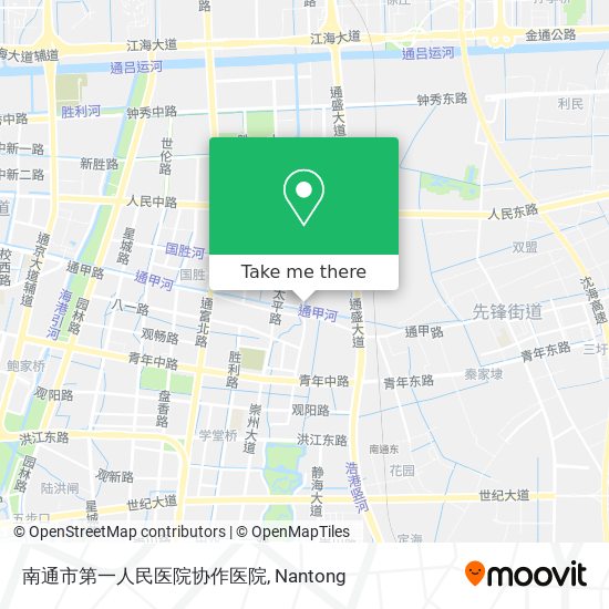 南通市第一人民医院协作医院 map