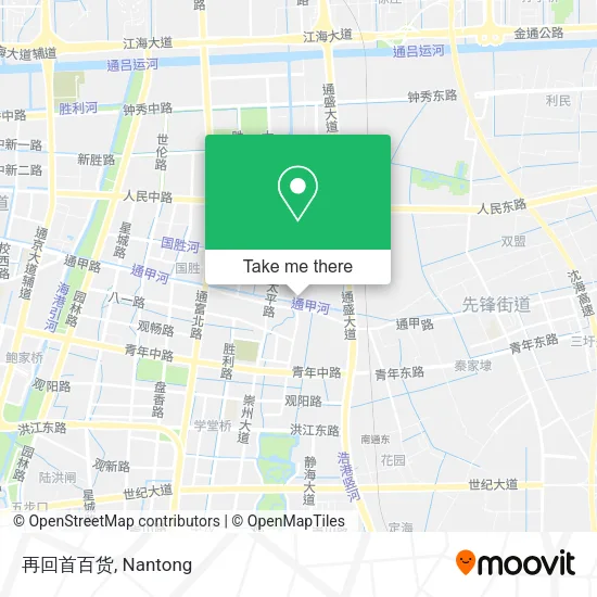再回首百货 map