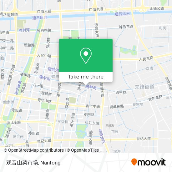 观音山菜市场 map