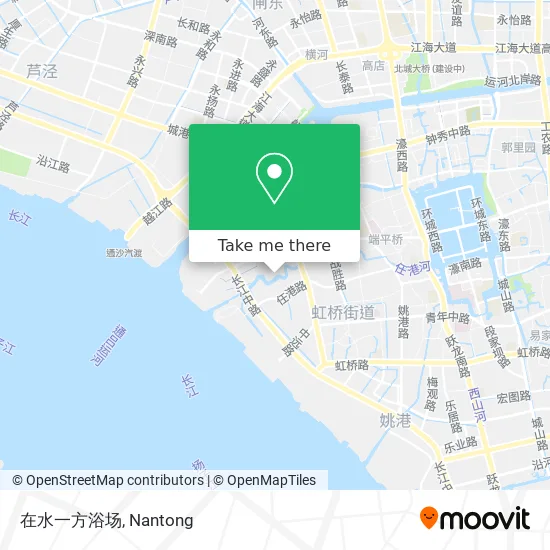 在水一方浴场 map