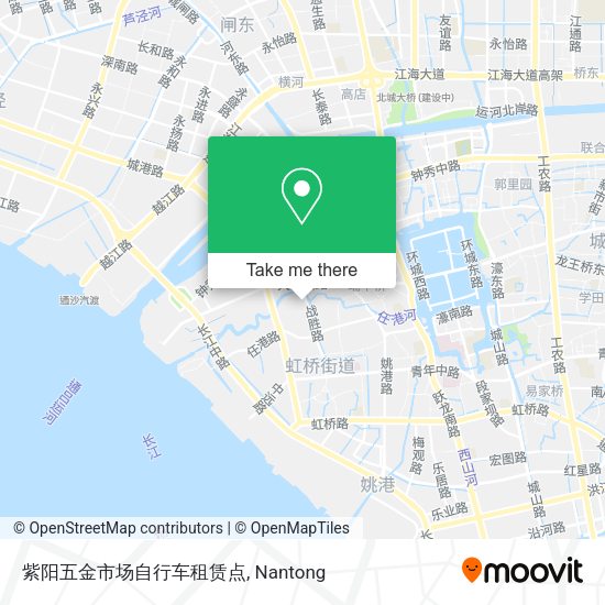 紫阳五金市场自行车租赁点 map