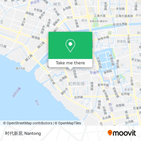 时代新居 map