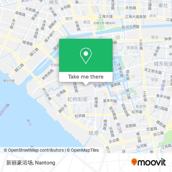 新丽豪浴场 map