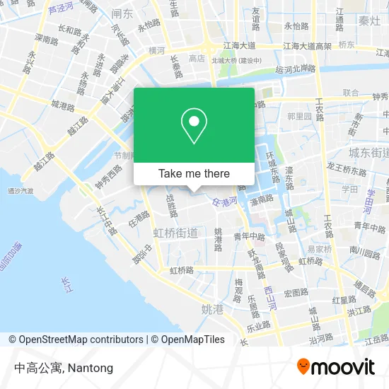 中高公寓 map
