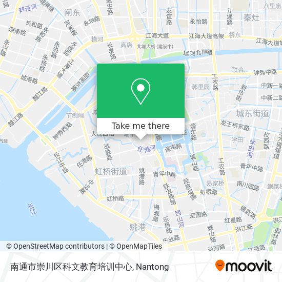 南通市崇川区科文教育培训中心 map