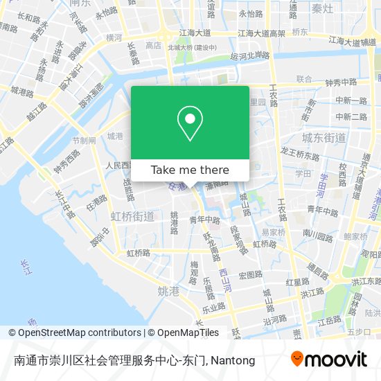 南通市崇川区社会管理服务中心-东门 map