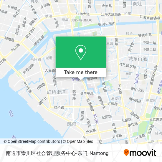 南通市崇川区社会管理服务中心-东门 map
