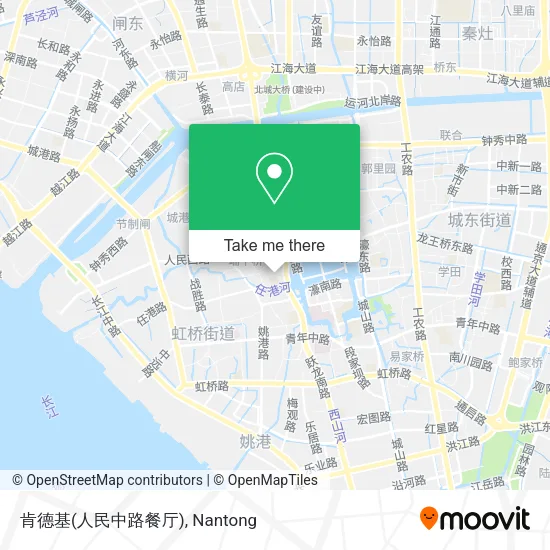 肯德基(人民中路餐厅) map