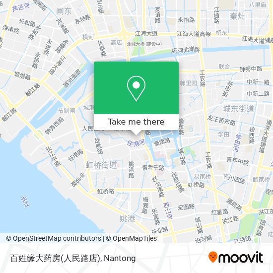 百姓缘大药房(人民路店) map