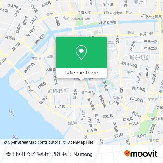 崇川区社会矛盾纠纷调处中心 map
