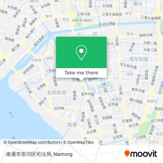 南通市崇川区司法局 map