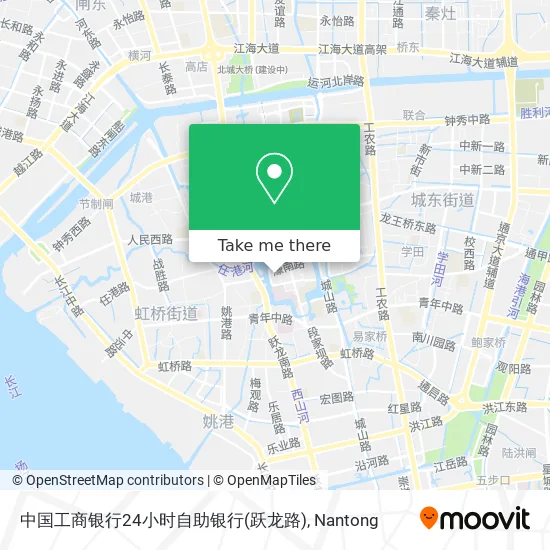 中国工商银行24小时自助银行(跃龙路) map