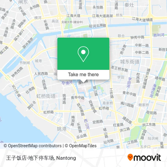 王子饭店-地下停车场 map