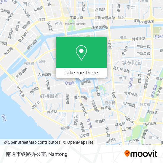 南通市铁路办公室 map