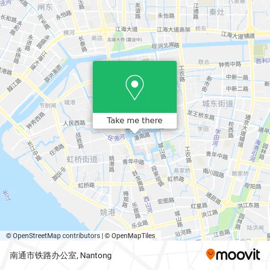 南通市铁路办公室 map