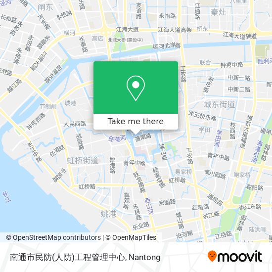南通市民防(人防)工程管理中心 map