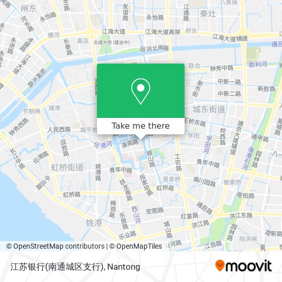 江苏银行(南通城区支行) map